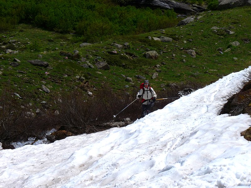 #12 Ski de névé : C Ski de névé : C'est moins fatiguant à ski quand même...