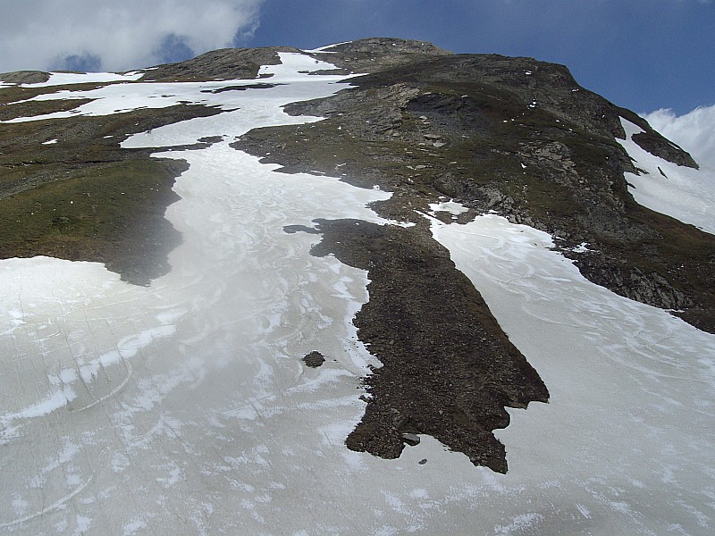 #1 C C'est par là la montée : Depuis le Pont de neige, ça passe encore bien!