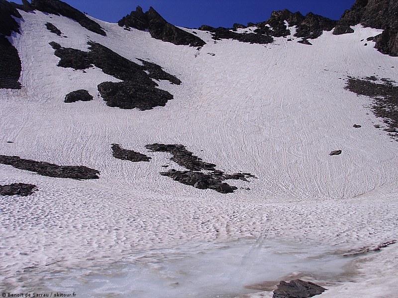 #5 Pente finale : neige correcte au soleil Pente finale : neige correcte au soleil
