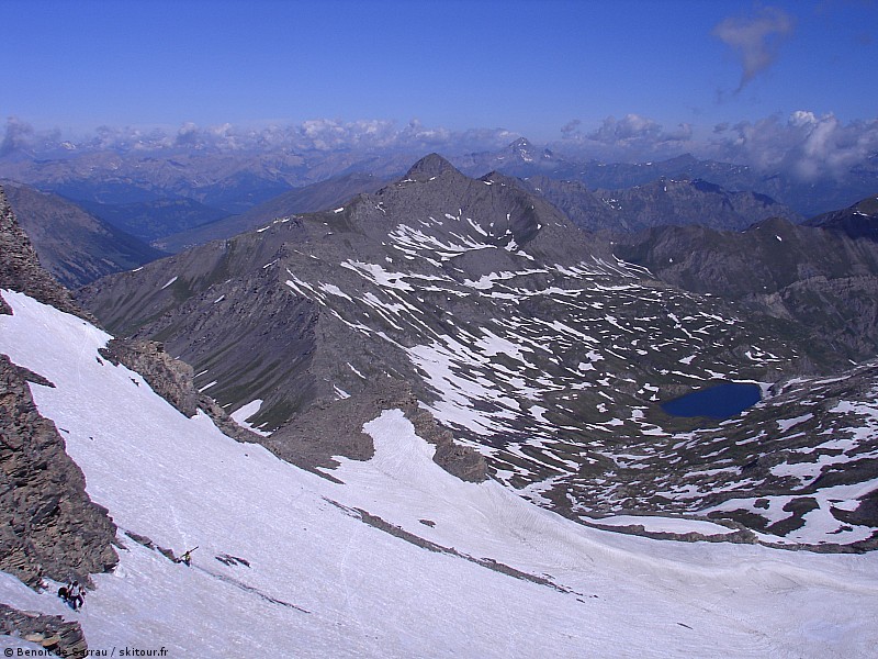 #3 Du sommet : Lac de foréant Du sommet : Lac de foréant