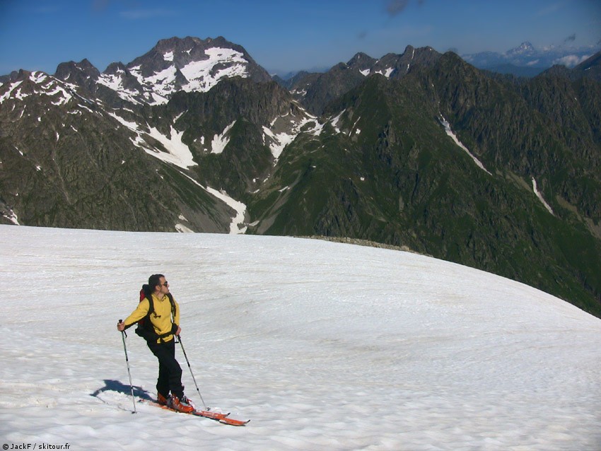 Les hauts sommets du val Gesso, l'Argentera et le Viso