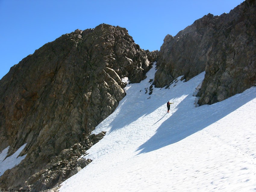 Arrivée à la brèche