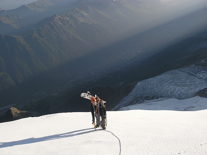 #1 Sur l Sur l'arête du dome : Djé sur la belle arête du dôme