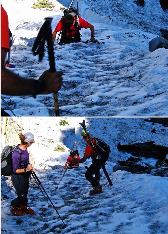 #3 Ghilié : Faire très attention quand on monte à pied, la neige à fondue par en dessous et celà peut être très dangereux.
Ici pas de bobo pour notre ami Pascal. Ghilié : Faire très attention quand on monte à pied, la neige à fondue par en dessous et celà peut être très dangereux.
Ici pas de bobo pour notre ami Pascal.