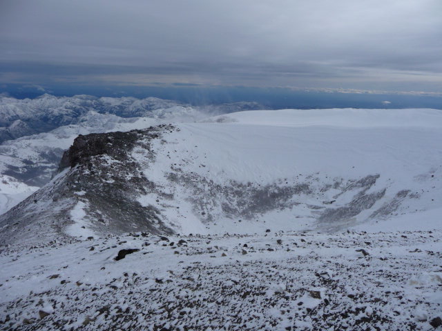 Cratère du Chillan Viejo : Un des 2 cratères du volan Chillan Viejo