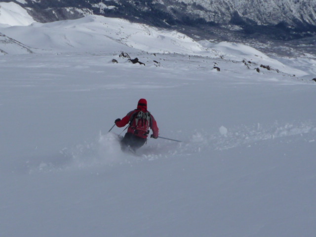 #8 Descente : Allan en cours de descente Descente : Allan en cours de descente