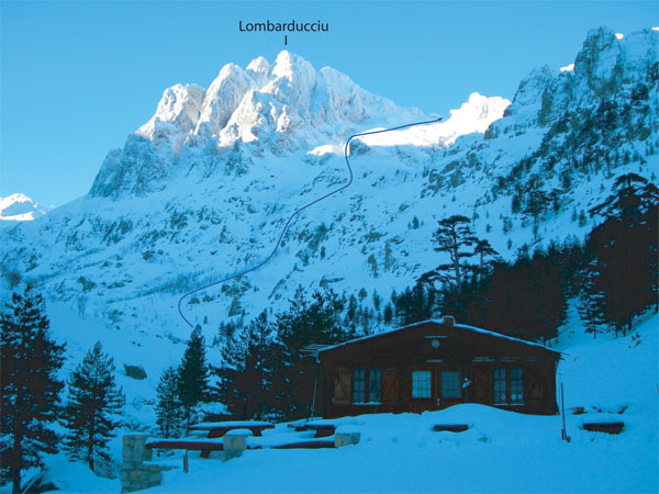 #1 Depuis les Grottelle : Le Lombarduccio et la montée depuis les Grottelle Depuis les Grottelle : Le Lombarduccio et la montée depuis les Grottelle