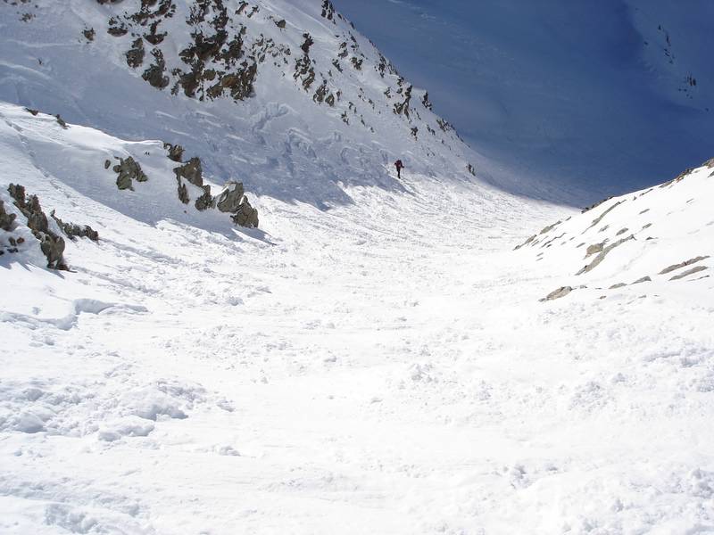 #2 couloir terminal : le couloir est déjà bien tracé à la descente, ce qui n couloir terminal : le couloir est déjà bien tracé à la descente, ce qui n'aide pas pour monter !!!
