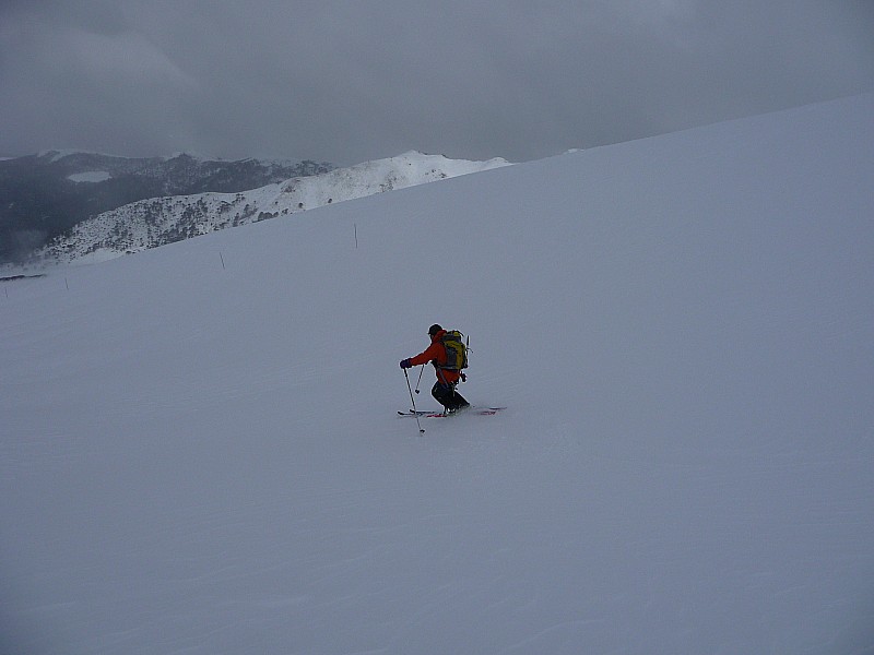 Sur le bas de la descente : Descente suite