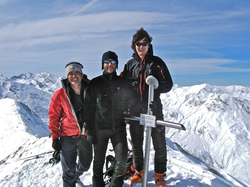 ENCLAUSE : Lors de ma première montée avec mes 2 Amis de Mondovi.