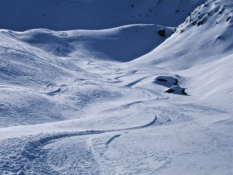 ENCLAUSE : Que du bonheur et mes vieux skis sont très bien.