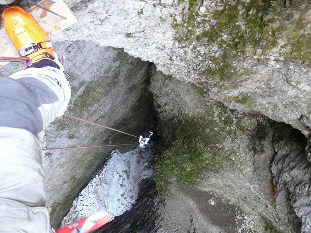 #8 montée : Béa sort de l montée : Béa sort de l'abime il reste 50 m