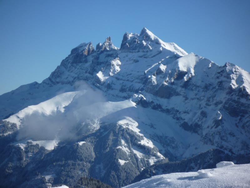 #4 Les Dents du Midi : Vue sur les dents du Midi Les Dents du Midi : Vue sur les dents du Midi
