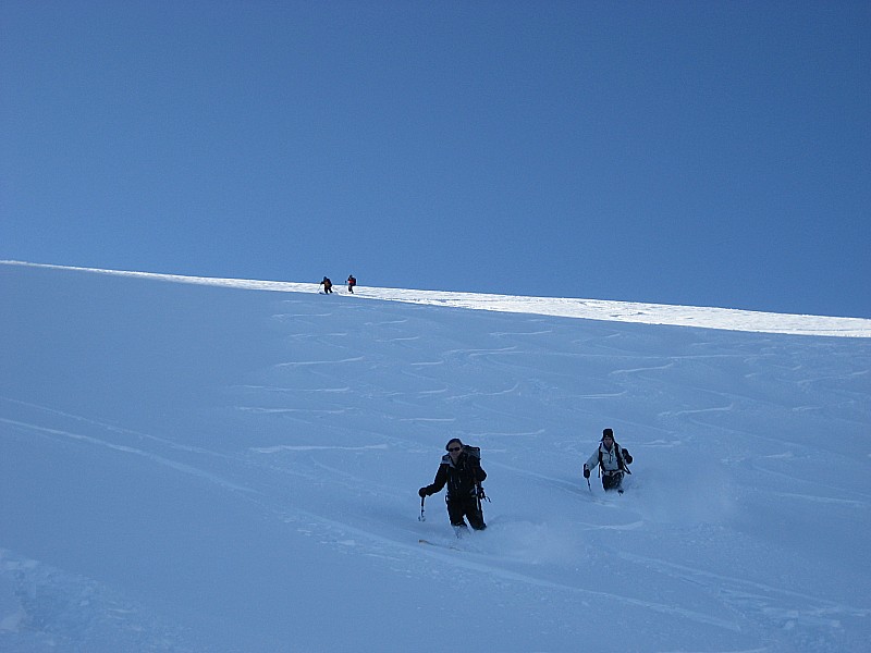 #5 Pointe d Pointe d'Emy : Bonne poudre à la descente