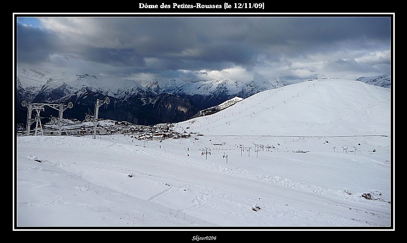 #1 L L'Alpe d'Huez : Au départ de la voiture, petit tour d'horizon pour l'enneigement...