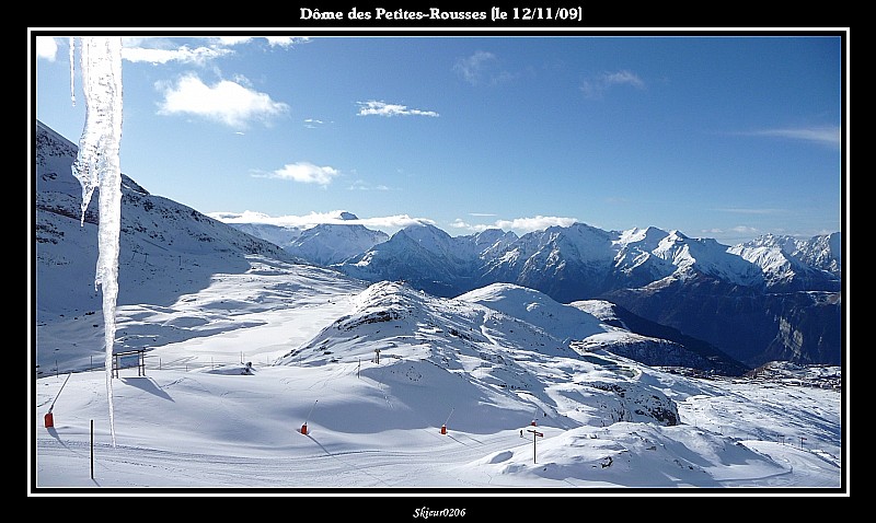 #4 Depuis 2700 : Vue vers les Écrins avec la Muzelle Depuis 2700 : Vue vers les Écrins avec la Muzelle