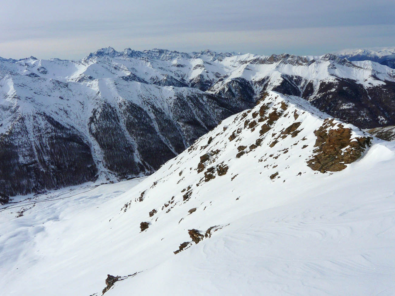 #5 itinéraire de ma descente : versant sud sud ouest itinéraire de ma descente : versant sud sud ouest