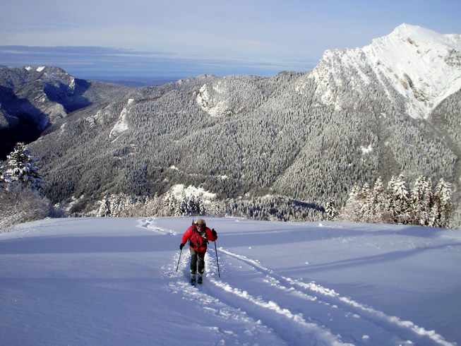 #7 Traces : On voit bien que les traces de descente sont "tout dré"! Traces : On voit bien que les traces de descente sont "tout dré"!