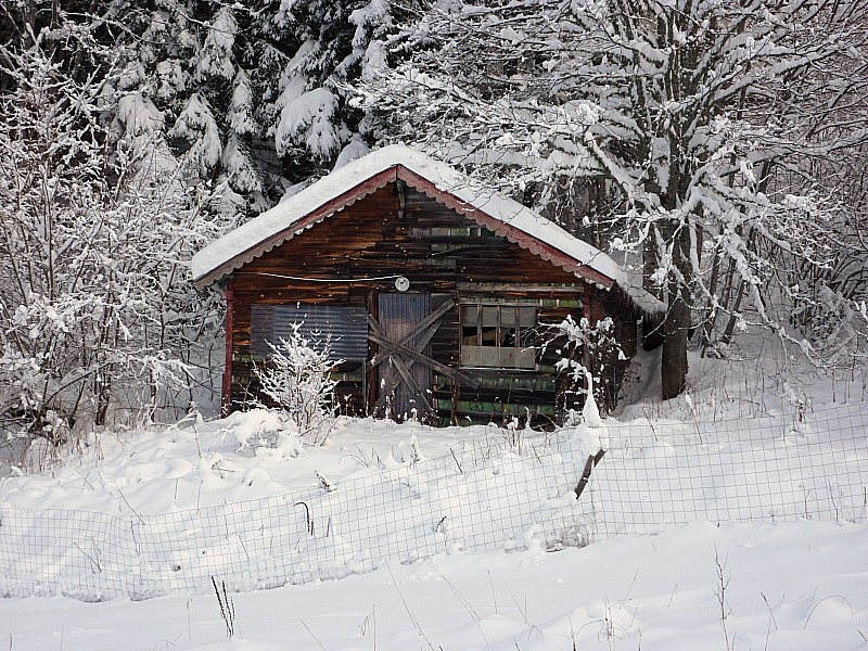 #3 ma cabane au Canada : la porte n ma cabane au Canada : la porte n'a pas de clé mais pour s'y abriter on repassera