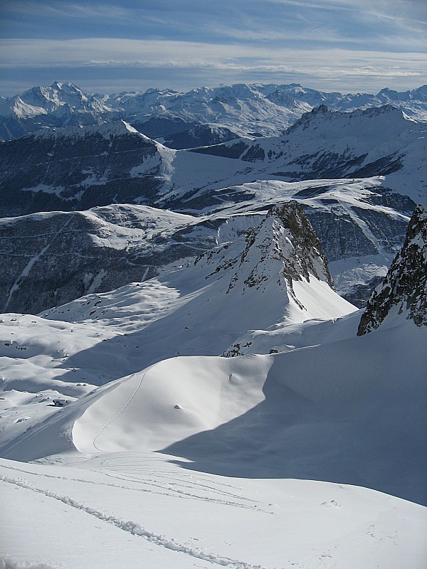 #6 Pointe de la Balme : Sous le sommet avant le couloir Pointe de la Balme : Sous le sommet avant le couloir