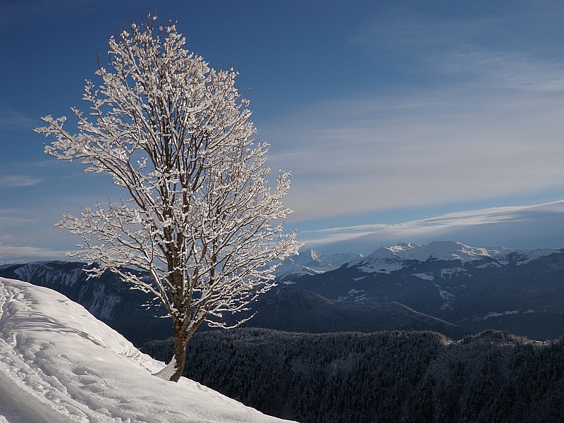 vue de la route du Biollay : le temps tiendra-t-il jusqu'à notre retour?