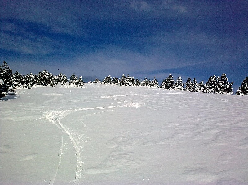 #3 Descente bas de crête : vers la fin de la crête Descente bas de crête : vers la fin de la crête