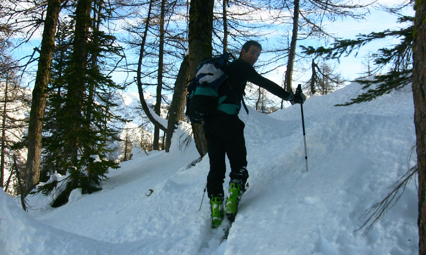 #5 Arrivée sur la crête du Content Arrivée sur la crête du Content