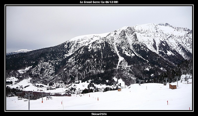 #1 Taillefer : Vue sur la station et le Taillefer Taillefer : Vue sur la station et le Taillefer