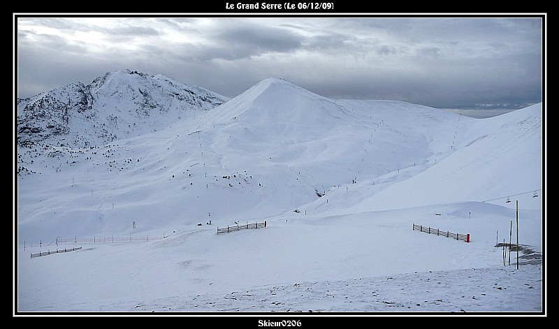 #2 Les Bergeries : Vue sur le Tabor et le Pérolier, ça a bien soufflé par ici ! Les Bergeries : Vue sur le Tabor et le Pérolier, ça a bien soufflé par ici !