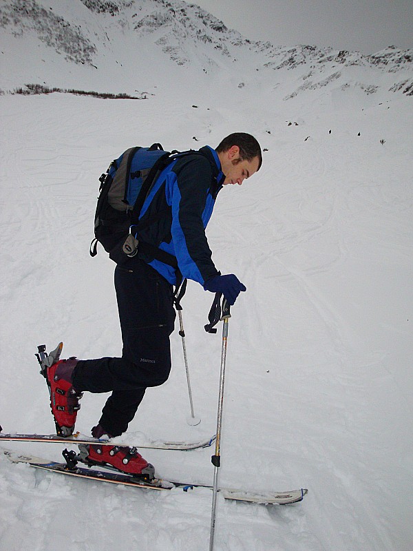 #7 vallons du pra : Dan a l vallons du pra : Dan a l'air pensif????manque de soleil....