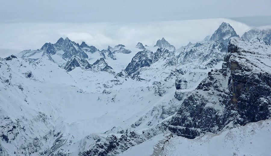 #2 Grands Vans : Foehn sur le massif du Mont-Blanc. Grands Vans : Foehn sur le massif du Mont-Blanc.