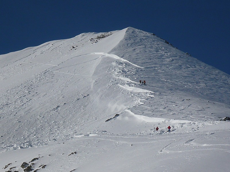 #4 Pic Blanc et épaule finale : Tout n Pic Blanc et épaule finale : Tout n'est pas parti en bordure de face