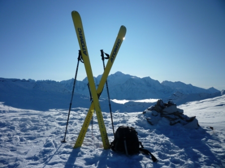 #3 Chaine du Mont Blanc 2 : une peu moins a contre jour avec les skis Chaine du Mont Blanc 2 : une peu moins a contre jour avec les skis