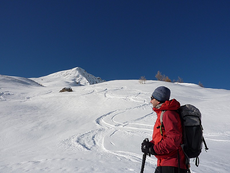 #5 bas de la combe : poudreuse sur fonds dur bas de la combe : poudreuse sur fonds dur