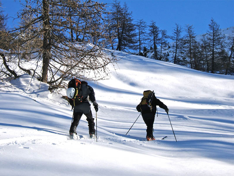 #2 Tavel couloir NW : Il faut faire la trace ! Tavel couloir NW : Il faut faire la trace !
