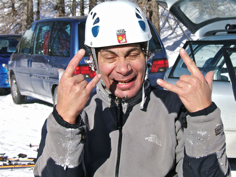 #17 Tavel couloir NW : A la voiture -10 à 13h, la barbichette de Phil ne dégèle toujours pas!!! Tavel couloir NW : A la voiture -10 à 13h, la barbichette de Phil ne dégèle toujours pas!!!