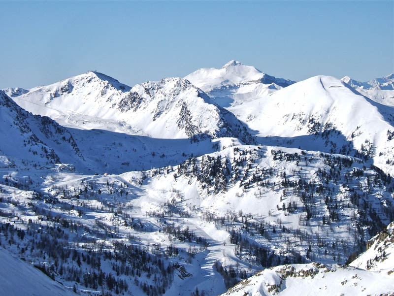 #5 Tavel couloir NW : le Mt Mounier toujours aussi majestueux. Tavel couloir NW : le Mt Mounier toujours aussi majestueux.
