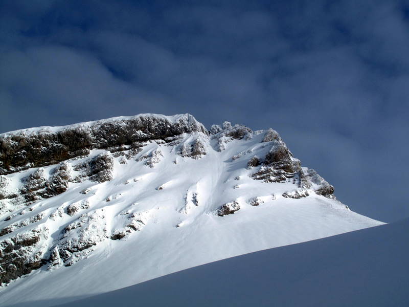 #2 Couloir SW : La descente se fera sans trop de visibilité Couloir SW : La descente se fera sans trop de visibilité