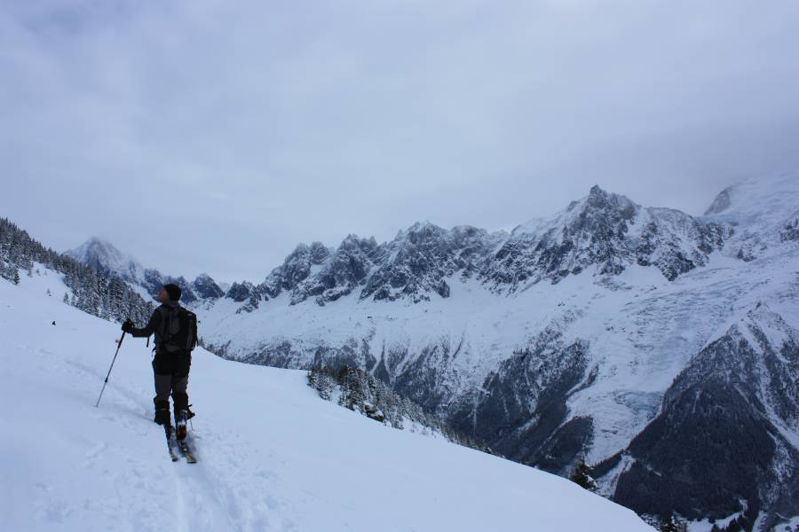#3 montée : Une montée face à un panorama pas désagreable montée : Une montée face à un panorama pas désagreable
