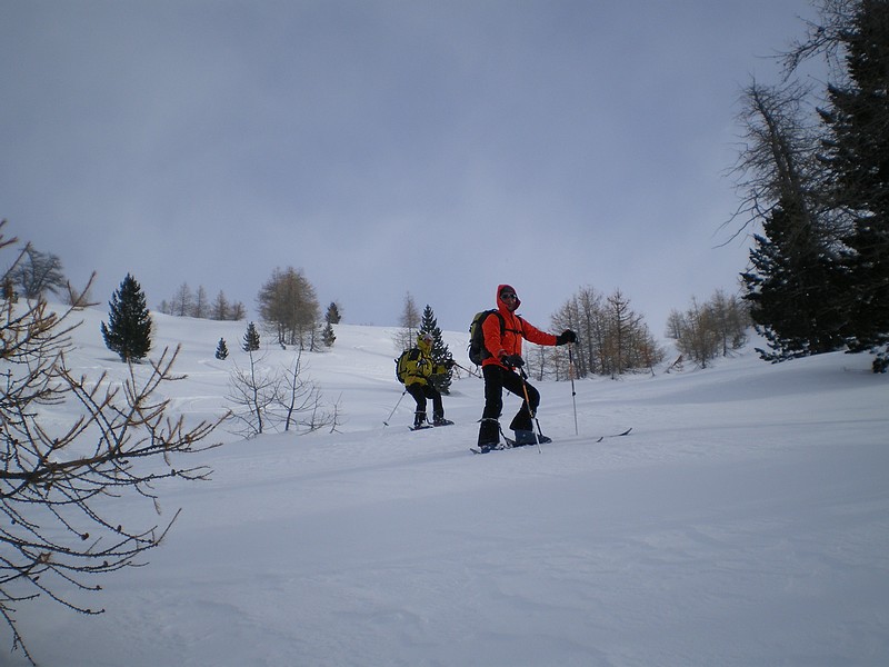 #6 Echaillon : A la descente vers 2250 m, la meilleure neige Echaillon : A la descente vers 2250 m, la meilleure neige