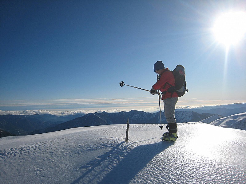 #4 MT ARCHAS : DE LA CIME DE LA VALETTE AU SOMMET NEIGE VITRIFIEE MT ARCHAS : DE LA CIME DE LA VALETTE AU SOMMET NEIGE VITRIFIEE
