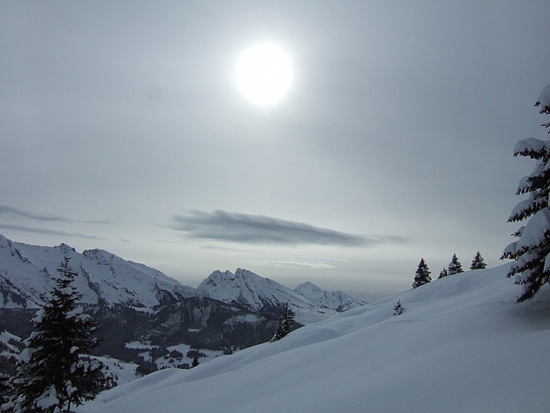 #7 Paysage : Le temps change ! Vue vers le Sud , Etale et Charvin Paysage : Le temps change ! Vue vers le Sud , Etale et Charvin