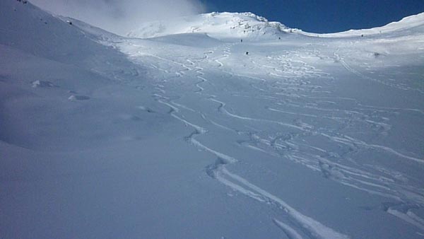 #6 Trace : Les traces sous la Haute Pointe Trace : Les traces sous la Haute Pointe