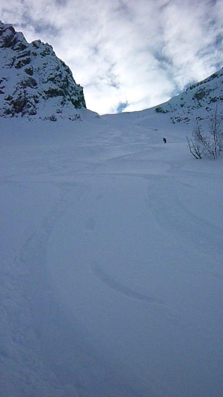 #7 Descente : La descente de la combe nord de Chavasse Descente : La descente de la combe nord de Chavasse