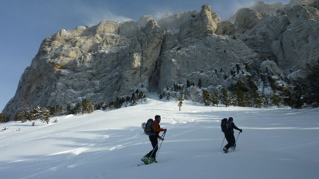 #17 Clairiere Mont Aiguille : les 2 clairieres du Mont Aiguille pour finir. parmi le meilleur ski de la journée Clairiere Mont Aiguille : les 2 clairieres du Mont Aiguille pour finir. parmi le meilleur ski de la journée