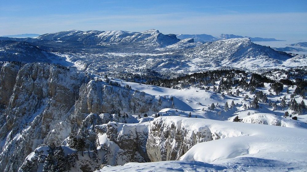#2 Depuis les Rochers du Parquet : Vue sur la partie Sud des Hauts Plateaux Depuis les Rochers du Parquet : Vue sur la partie Sud des Hauts Plateaux