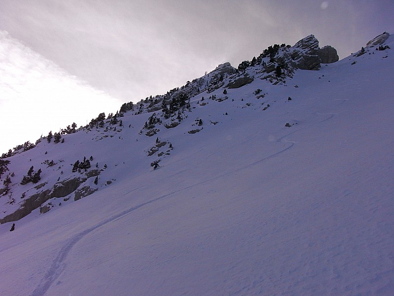 #13 Descente face E, tout bon Descente face E, tout bon