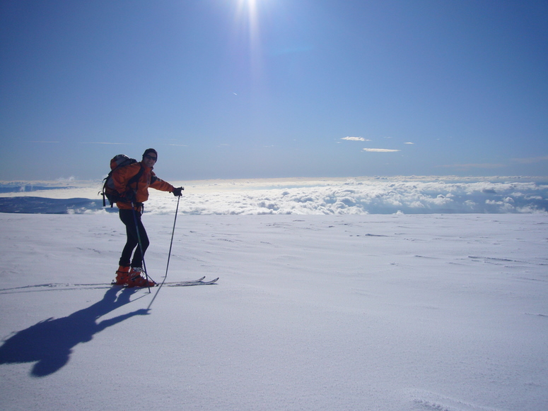 Col des Tempêtes : Sur une mer de nuages