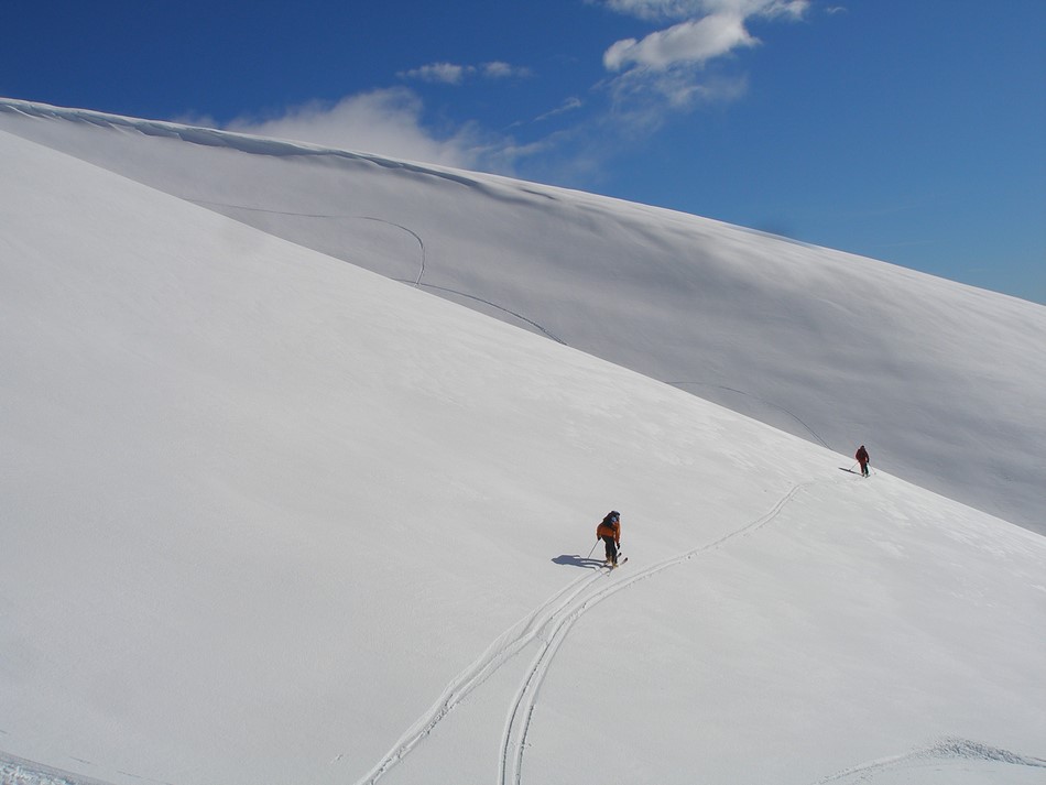 Combe sud : Bel enneigement