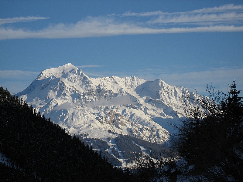 #17 Mont pourri : Soleil de fin d Mont pourri : Soleil de fin d'après-midi sur la Vanoise